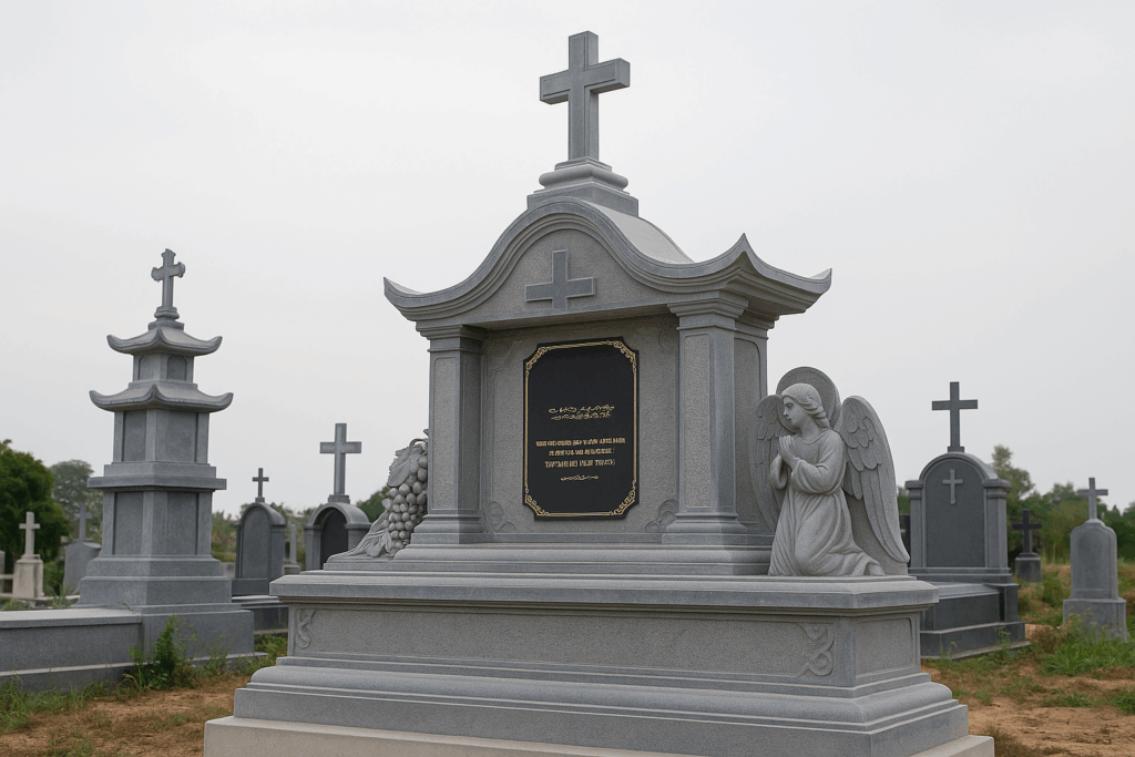 MẪU MỘ ĐÁ CÔNG GIÁO