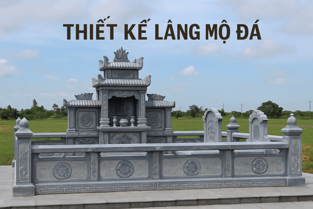 Thiết kế lăng mộ đá