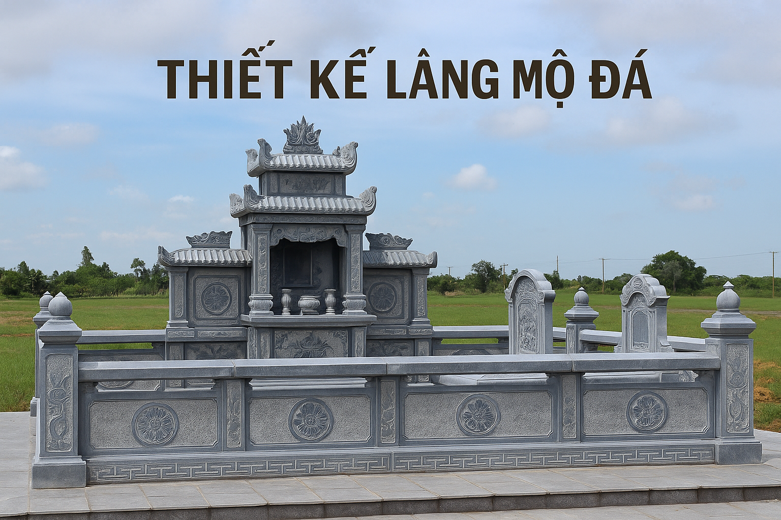 Thiết kế lăng mộ đá
