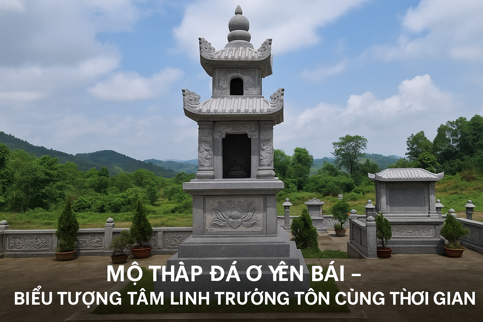  Mộ tháp đá ở Yên Bái 