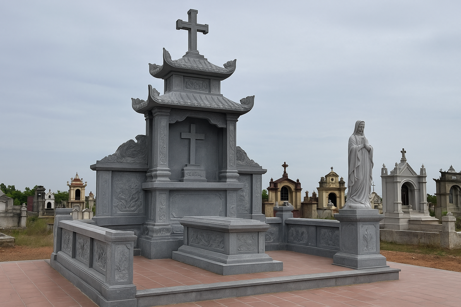 Lăng mộ đá công giáo