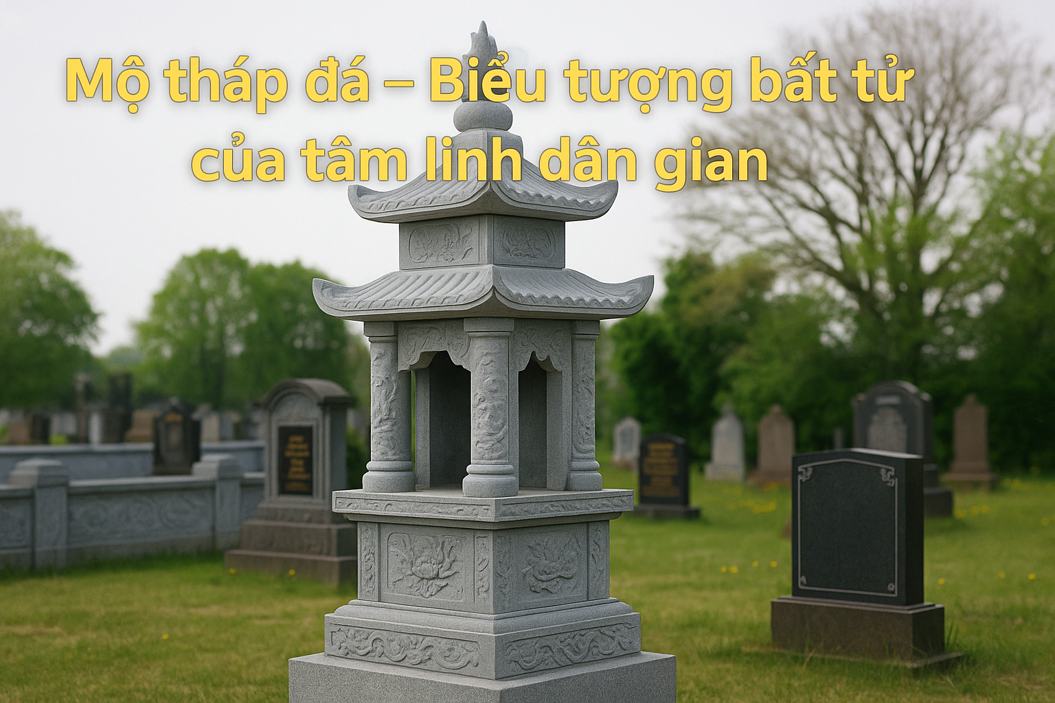 Mộ tháp đá