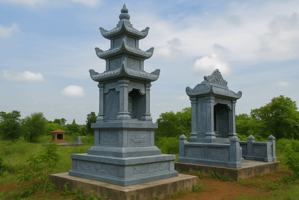 Mộ tháp đá ở Bắc Giang