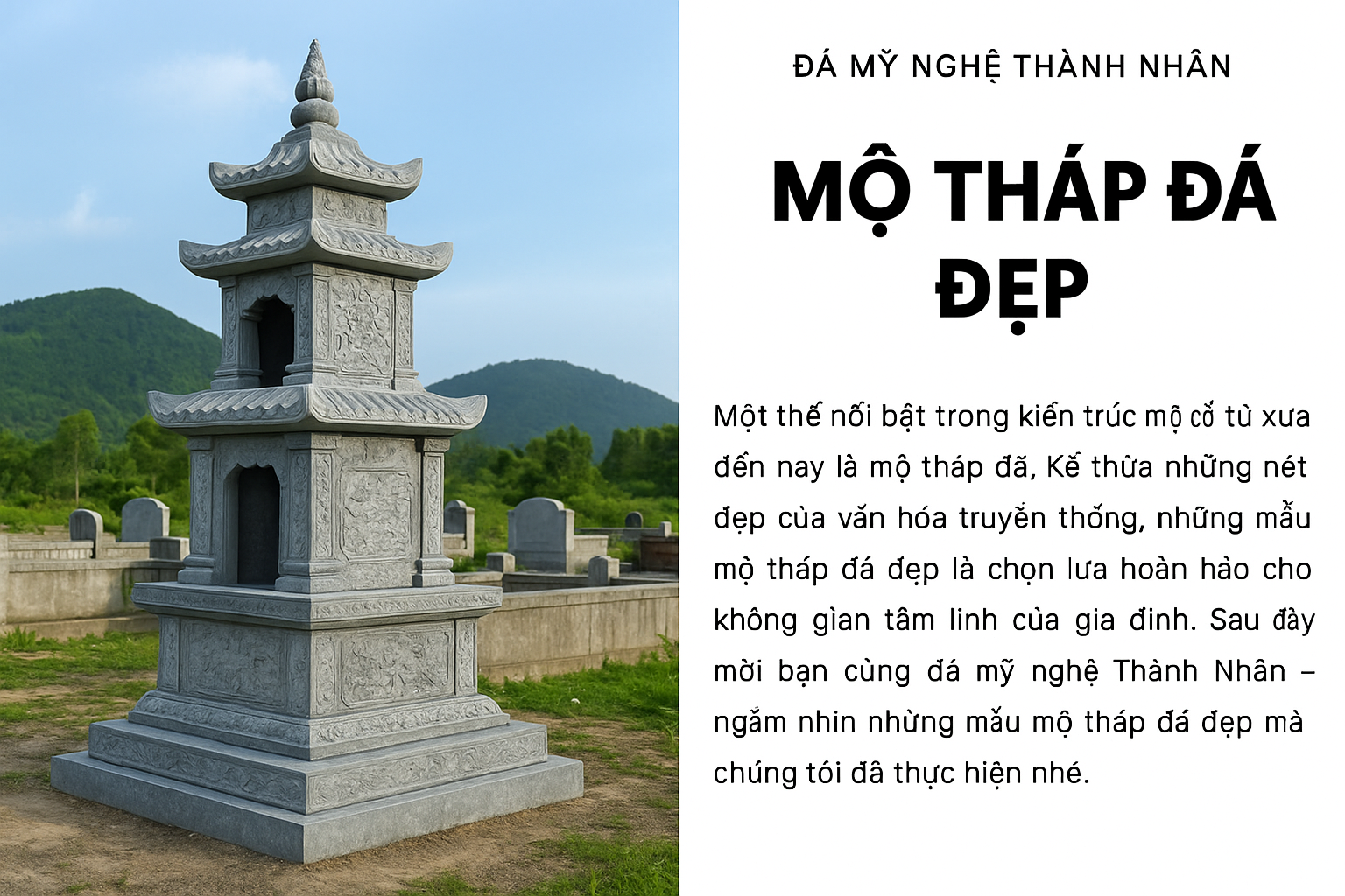 kiến trúc mộ tháp đá