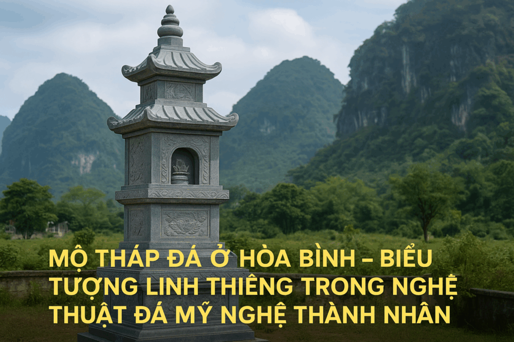 Mộ tháp đá ở Hòa Bình