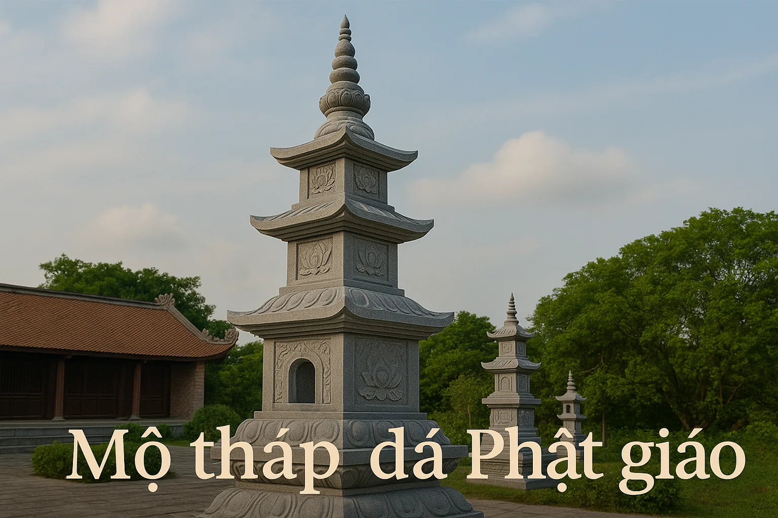 Mộ tháp đá 