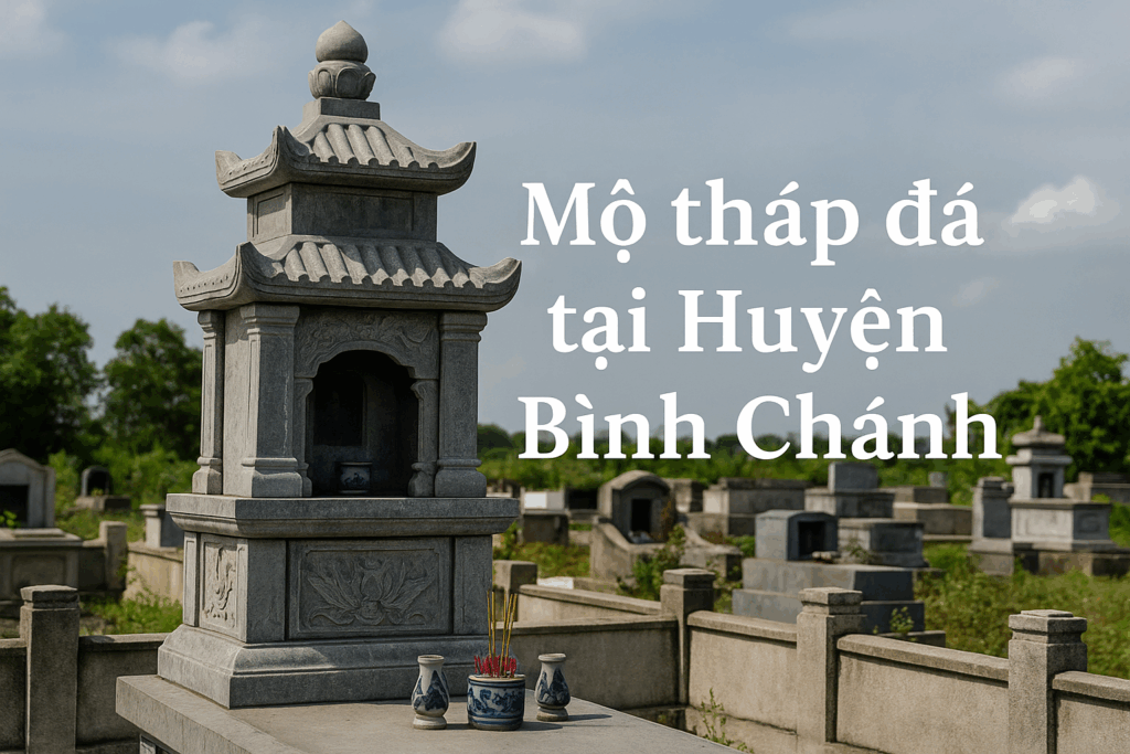 Mộ tháp đá ở Huyện Bình Chánh