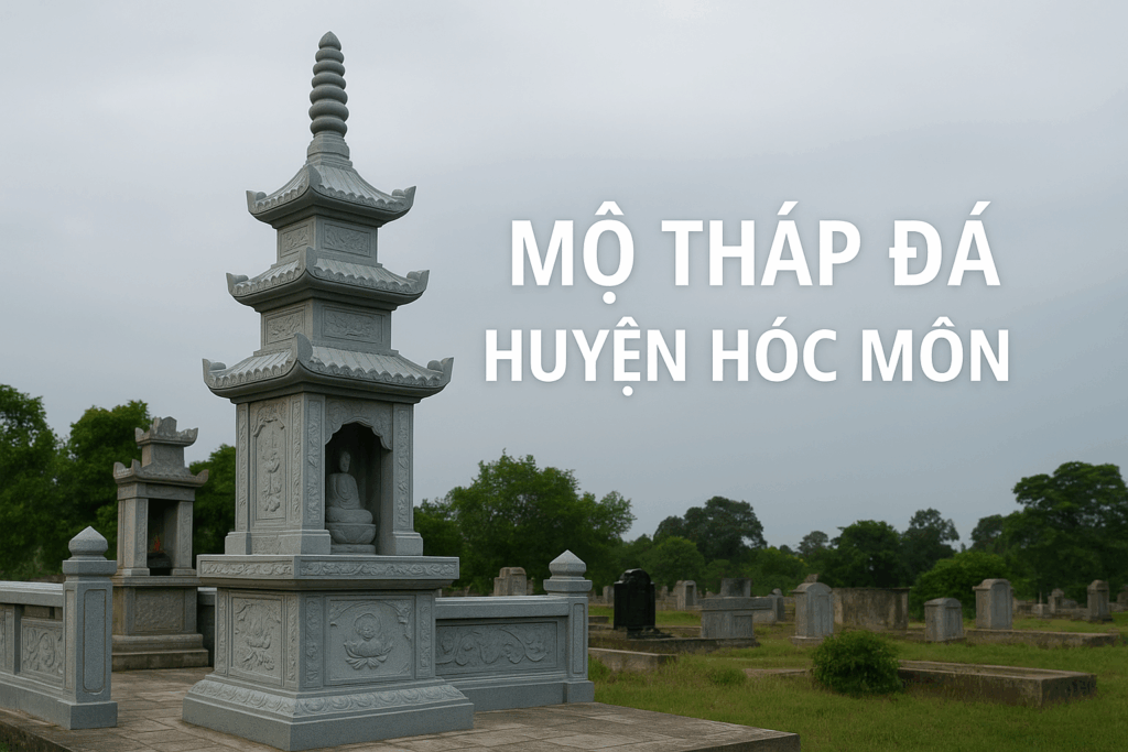 Mộ tháp đá ở Huyện Hóc Môn