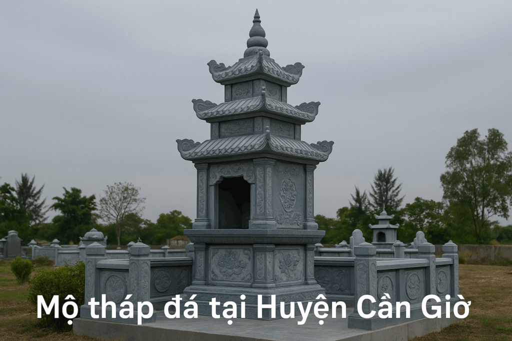 Mộ tháp đá ở Huyện Cần Giờ