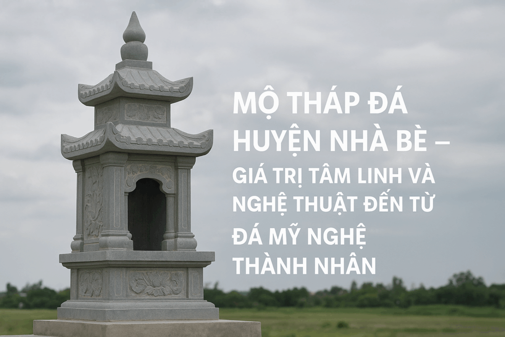 Mộ tháp đá ở Huyện Nhà Bè