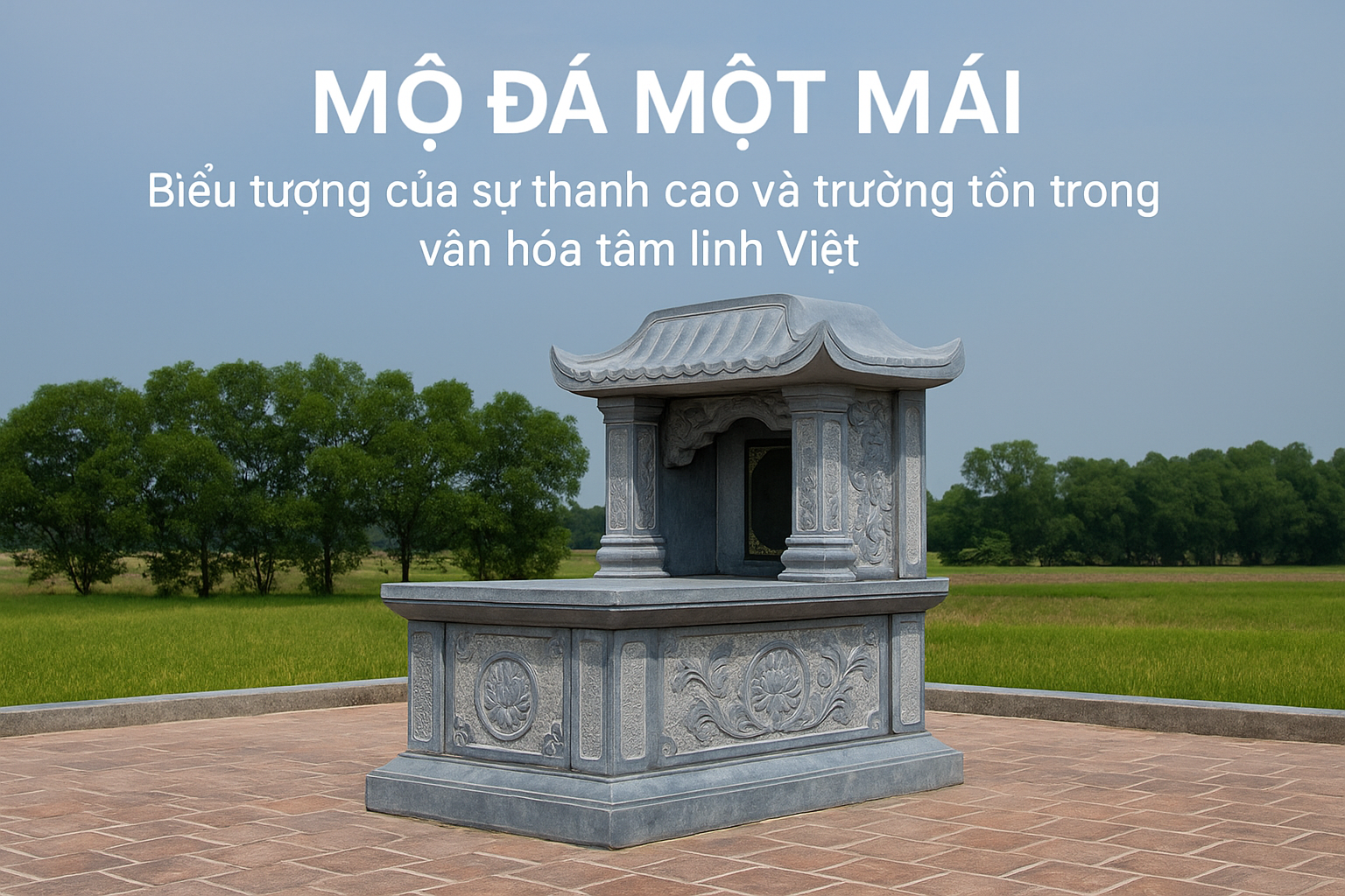 Mộ đá một mái 