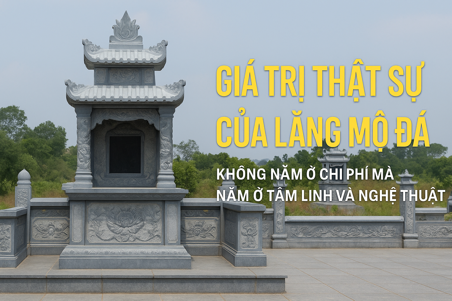 Giá lăng mộ đá