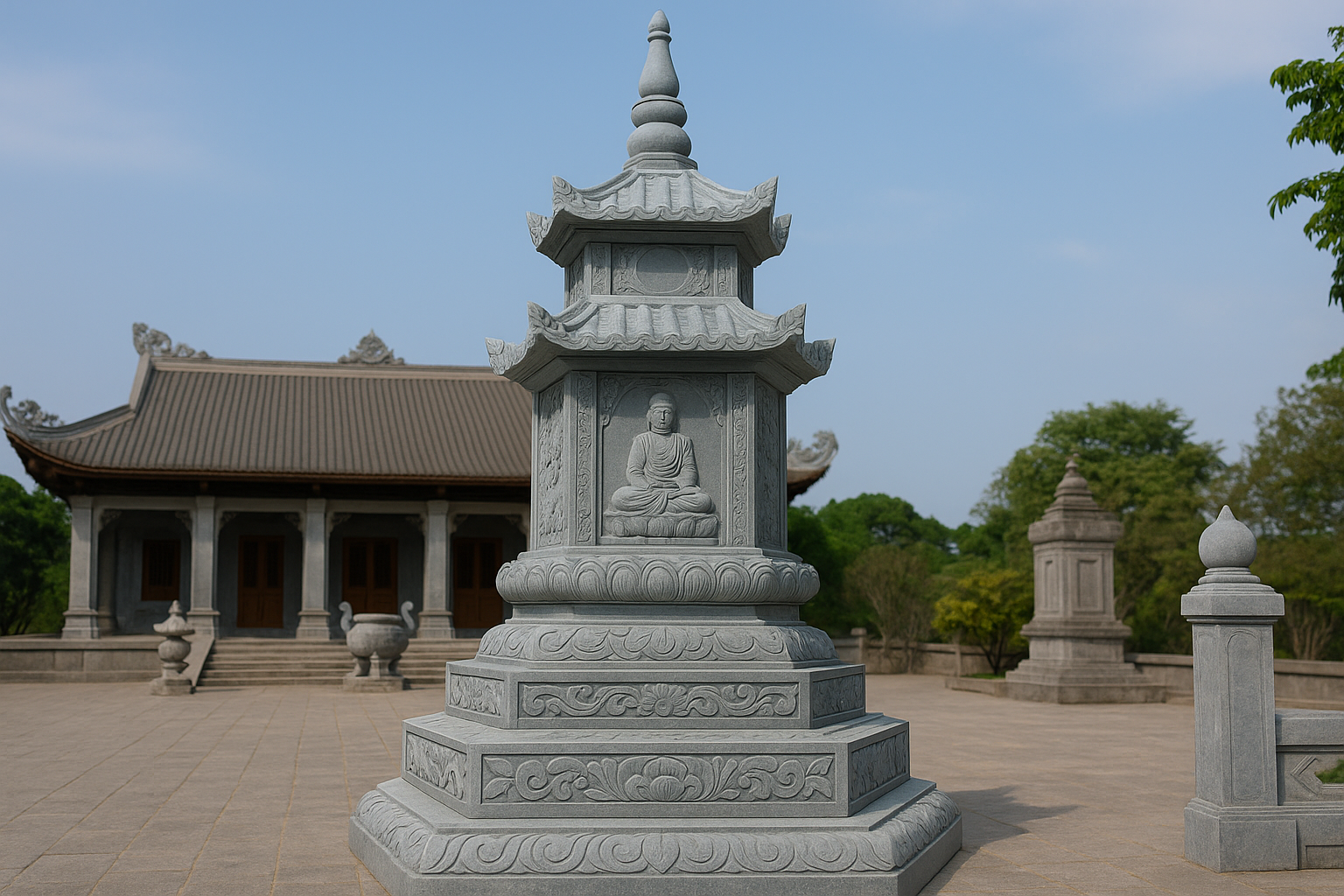 MỘ ĐÁ DÀNH CHO NHÀ SƯ
