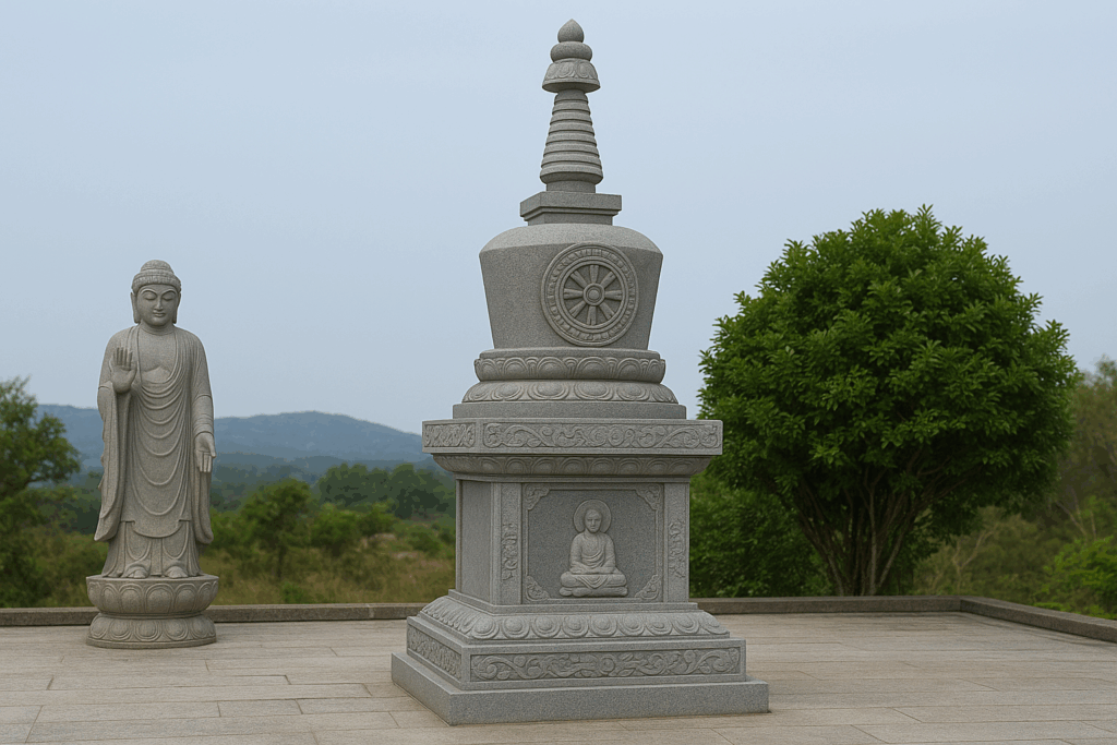 Mộ Phật giáo bằng đá