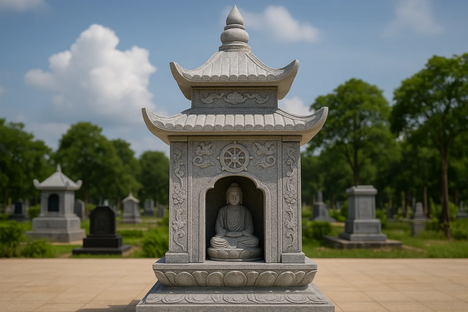 MỘ ĐÁ CHO NGƯỜI TU HÀNH