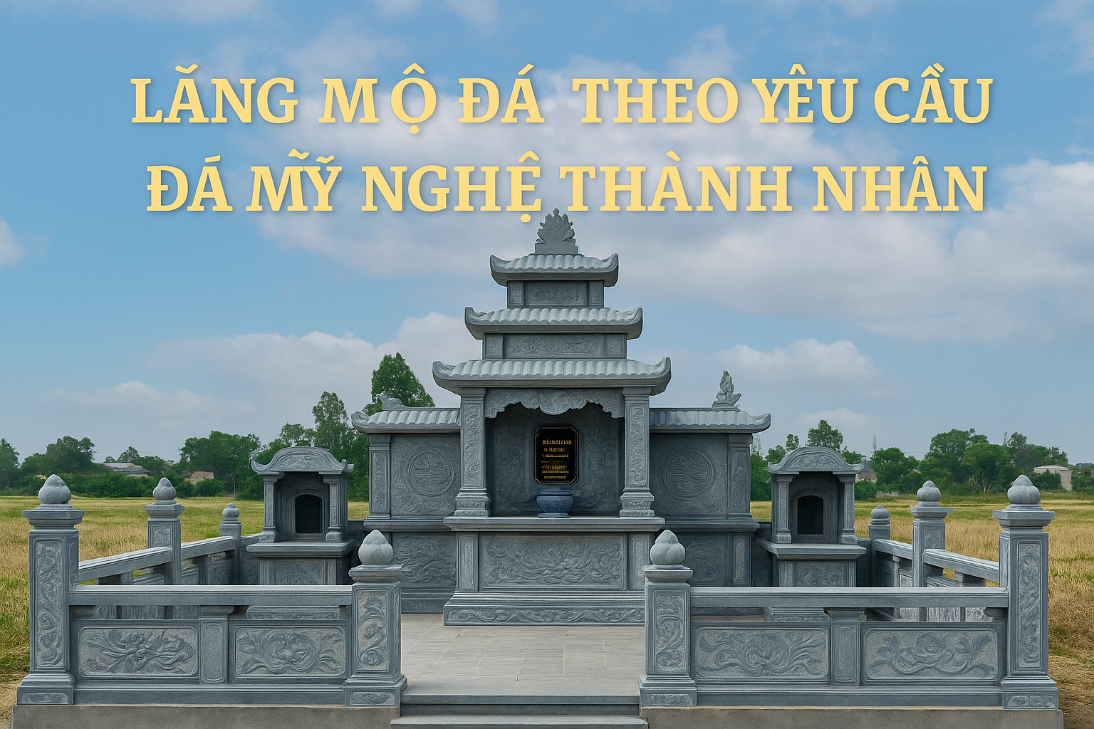LĂNG MỘ ĐÁ THEO YÊU CẦU