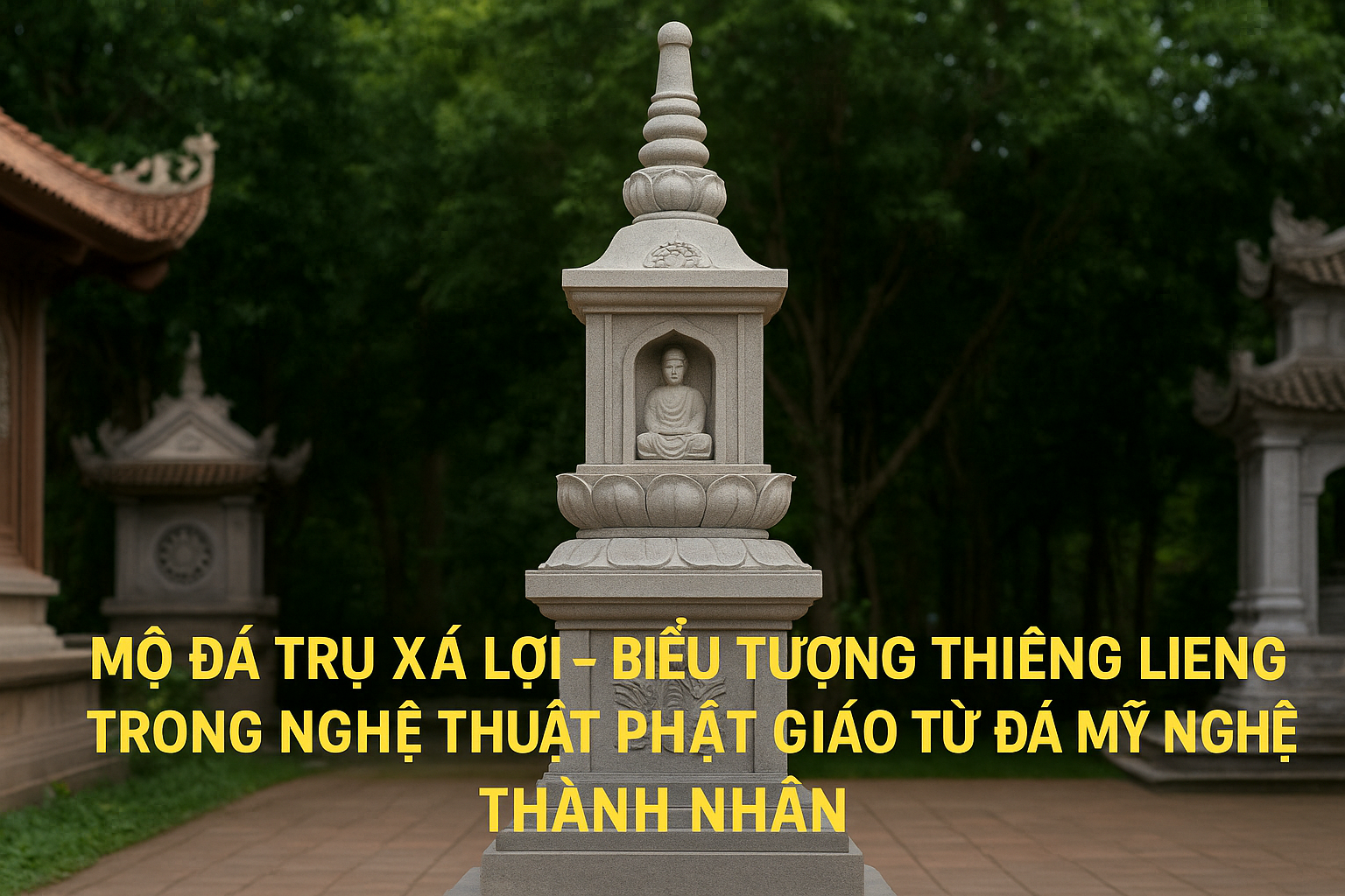 Mộ đá trụ xá lợi