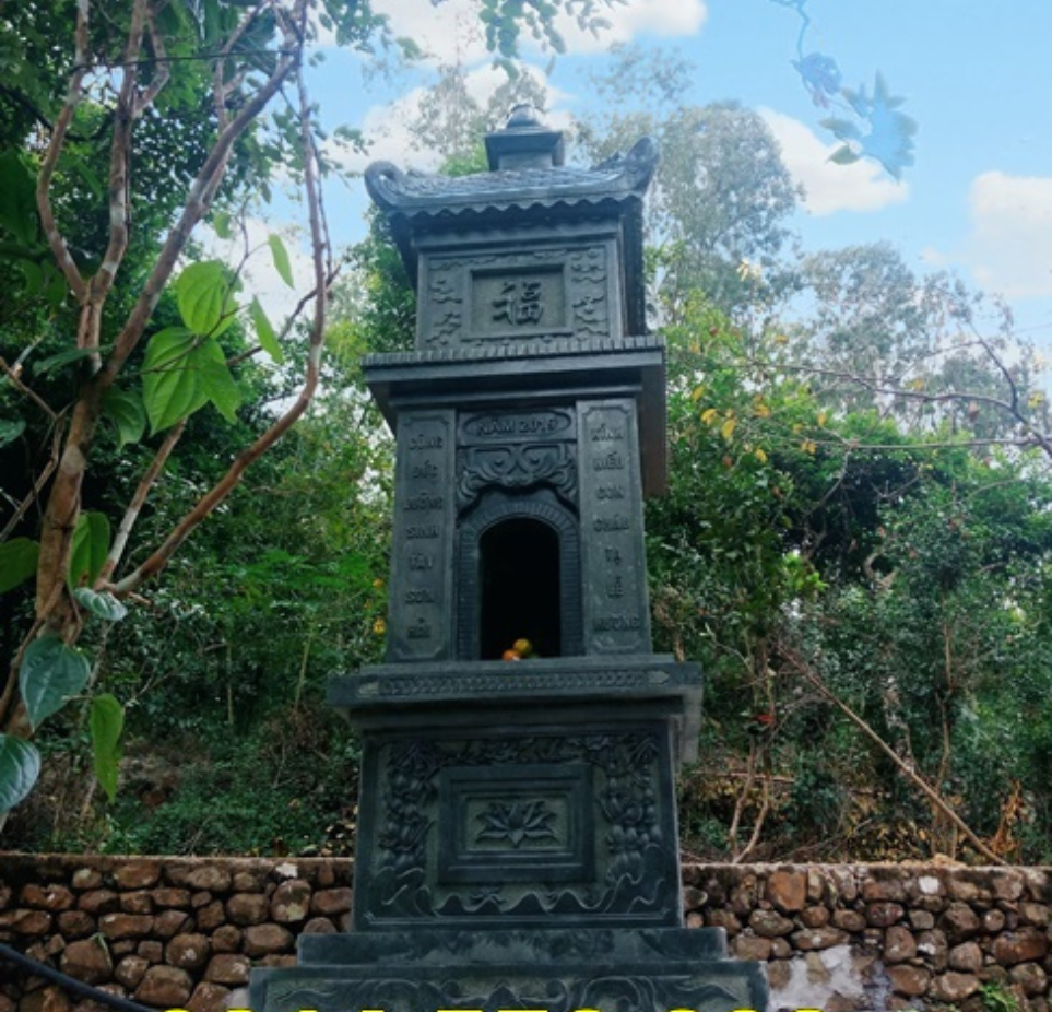 Mẫu tháp đá TpHCM-4