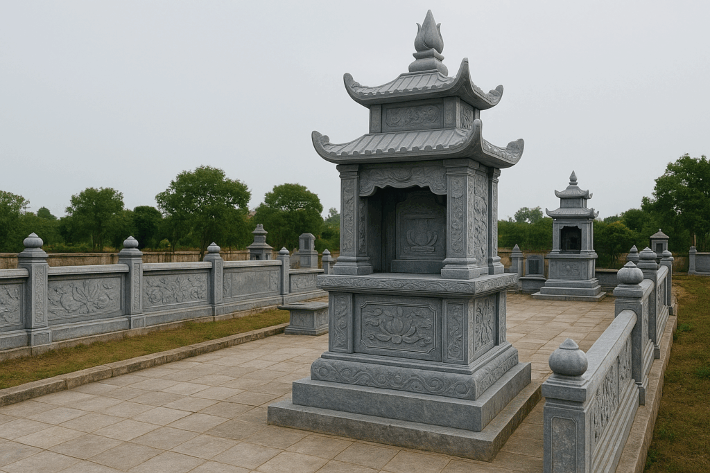 Quy trình xây dựng lăng mộ đá chuẩn phong thủy