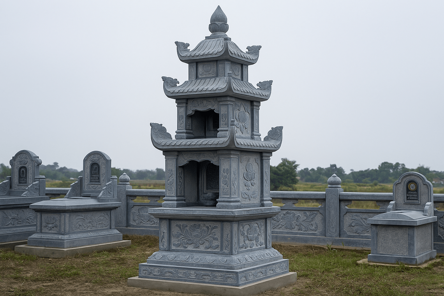 Địa chỉ thi công lăng mộ đá uy tín