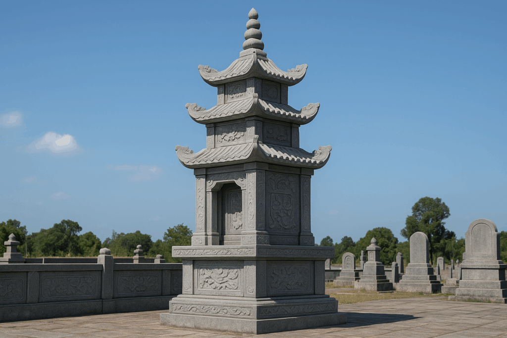 Khám phá các mẫu lăng mộ đá đẹp