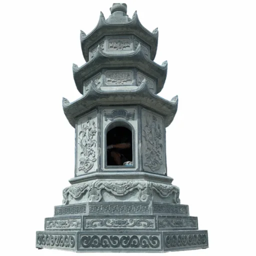 Mộ Tháp Đá Phật Giáo Đẹp